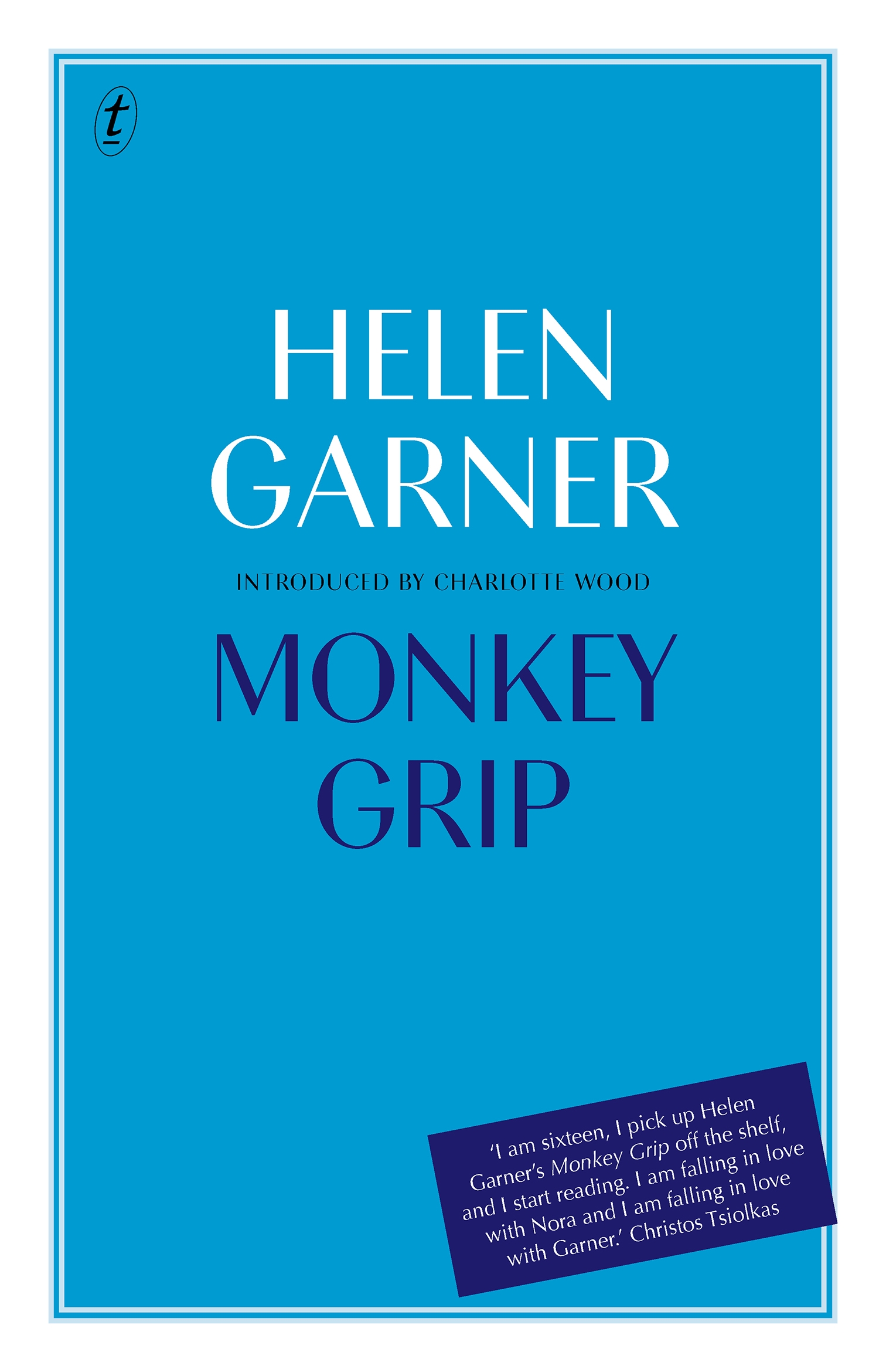 Monkey Grip by Helen Garner book cover